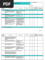 LOG Internal Audit Check Sheet