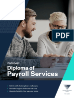 Diploma of Payroll Services Brochure