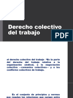 El Derecho Colectivo Del Trabajo