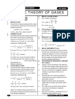 Kinetic Theory of Gases