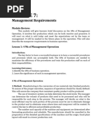 Module 7 Management Requirements