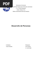 Desarrollo de Personas