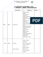 Turno Examenes DICIEMBRE 2023