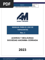 Aym - 01 Manual para El Uso de Tapajuntas