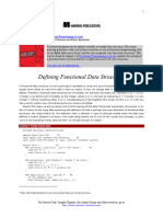 Defining Functional Data Structures