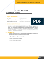 Segunda Parte Del Examen Final de Impacto Ambiental