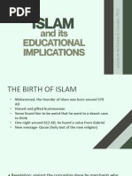 Islam and Its Educational Implications