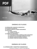 Tema 8 .Dinámica de Fluidos