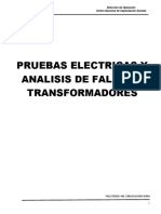 Manual - Pruebas Electricas y Analisis de Fallas A Transformadores 2019