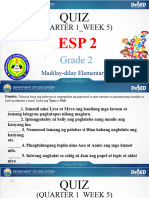 Grade 2-Week 5 - Quizes Melc-Based