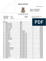 Fee Structure