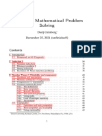 Mathematical Problem Solving