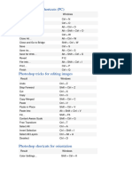 File Photoshop Shortcuts