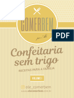 COMER BEM - Confeitaria Sem Trigo I