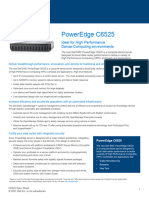 5dell EMC PowerEdge Modular - Servers C6520 Spec Sheet