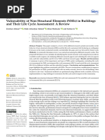 Vulnerability of Non-Structural Elements in Buildings