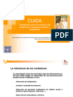 Cuestionario para La Evaluación de Adoptantes, Cuidadores, Tutores y Mediadores