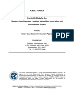 USTDA Final Report - Feasibility Study For The Western Cape LNG Importation and GTP Project - Vpublic