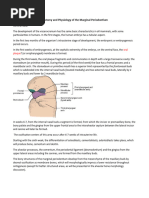 Anatomy and Physiology of The Marginal Periodontium