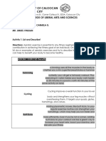 CLAS PE 111 Module 7 Week 8