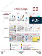 Calendario 2020 Maestrias Nal