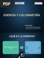 Módulo I. Energía y Calorimetría.