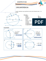 Circunferencia - 4to