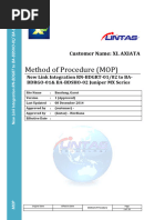 MOP Integration RN-BDGRT-01 02 To BA-BDRGO-01& BA-BDSHO-02 Juniper MX Series