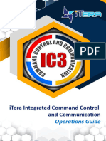 Itera Integrated Command Control and Communication: Operations Guide