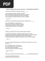 Chapter 10 Multiple Choice Questions