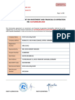 Partnership Agreement On Investment and Financial Co-Operation NO