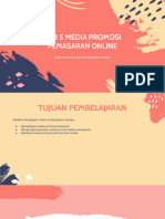 Promosi Produk Pertemuan 4