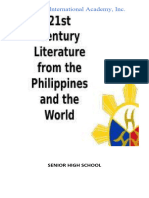 21st Century Literature Module