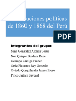 Constitución Política Del Perú de 1860