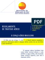 3 - o Espaço Aereo e Os Serviços de Tráfego Aéreo