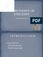 Biomechanics of Knee - Final