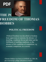 The Political Freedom of Thomas Hobbes