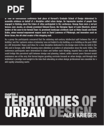 Territories of Urban Design