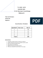 Midterm 1 Exam