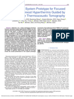 A Preclinical System Prototype For Focused Microwave Breast Hyperthermia Guided by Compressive Thermoacoustic Tomography