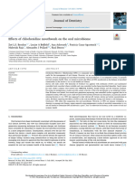 Effects of Chlorhexidine Mouthwash On The Oral Microbiome Brokees