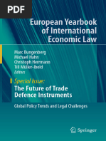 European Yearbook of International Economic Law: The Future of Trade Defence Instruments