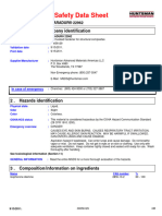 Material Safety Data Sheet: Product and Company Identification 1