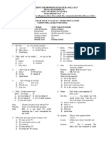 Naskah Soal Pas Kelas Xi Ganjil - 2023-2024