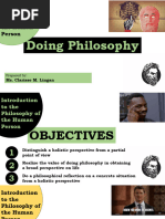 Doing Philosophy