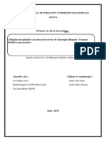 L'Hygiène Hospitalière Au Niveau de Service de Chirurgie (Homme Femme)