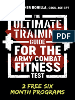 The Ultimate Training Guide For The Army Combat Fitness