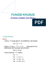 FUNGSI KHUSUS (Fisika Matematika II)