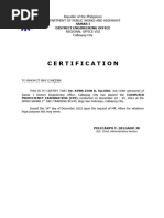 Cpe Certificate