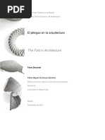 El Pliegue en La Arquitectura The Fold I